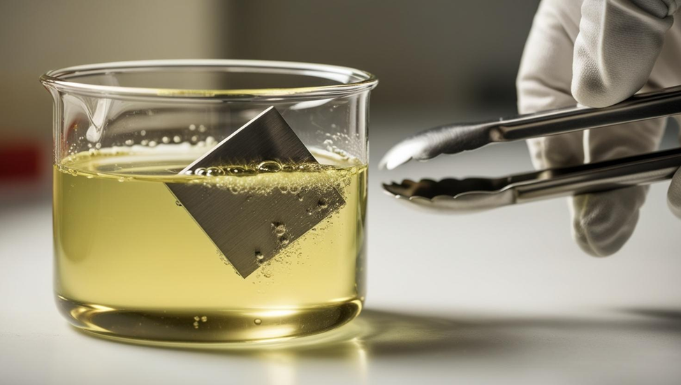Nitric acid test